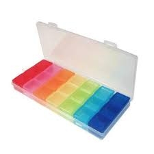 Hộp chia thuốc Yamada 3 ngăn x 7 hộp