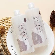 Nước hoa hồng Shiso Perilla Natural Skin Lotion chiết xuất tía tô 500ml