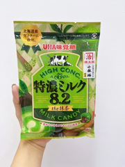 Kẹo UHA trà xanh sữa 58g