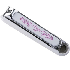 Bấm móng tay inox mẫu hoa văn KAI (cỡ lớn)