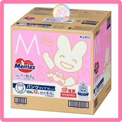 Bỉm Merries quần M52+6
