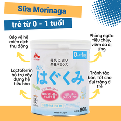 Sữa Morinaga 0-1 tuổi