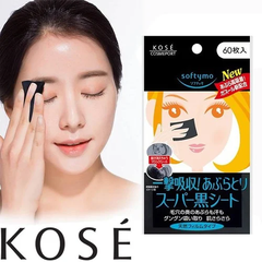 Giấy thấm dầu Kose Softymo than hoạt tính 60 tờ