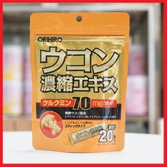 Bột nghệ giải rượu Orihiro Ukon 70mg túi 20 gói