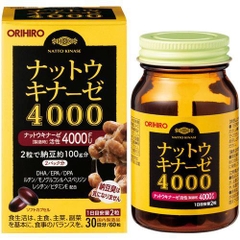 Viên uống hỗ trợ điều trị đột quỵ Orihiro 4000FU 60 viên