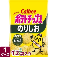 Snack Calbee khoai tây chiên vị muối rong biển 60g