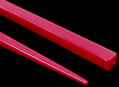 Đũa nhựa Yamada kèm hộp đựng - hồng