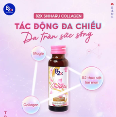 Nước uống Collagen 82x Shiharu set 2 chai