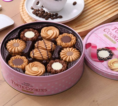 Bánh quy Bourbon Chocochip hộp thiếc cao cấp 318g