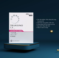 Viên uống trị nám Transino Whitening EX trắng da hộp 240 viên