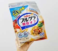 Ngũ cốc Calbee ít đường 600g (trắng)