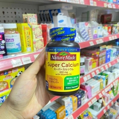 Viên bổ sung Canxi và Vitamin D Nature Made Supper Calcium