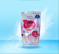 SỮA RỬA MẶT & TẨY TRANG TẠO BỌT DƯỠNG ẨM BỔ SUNG ACID HYALURONIC SOFTYMO TÚI REFILL 180 ML