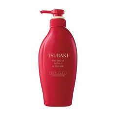 Dầu xả Tsubaki phục hồi bóng mượt 450ml màu đỏ