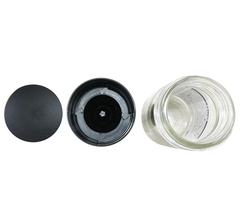 Lọ xay tiêu thủy tinh (nắp đen, trắng)