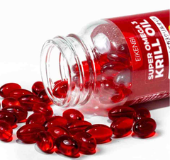 Viên uống dầu nhuyễn thể Super Omega 3 Krill Oil 2000mg Eikenbi 60 viên