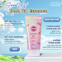 Tinh chất chống nắng Kose Suncut R nâng tone trắng hồng tự nhiên