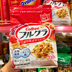 Ngũ cốc Calbee 700g túi đỏ hoặc 750g túi bạc mẫu mới
