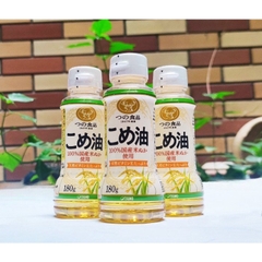 Dầu gạo nguyên chất Tsuno 180g (mẫu mới)