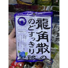 Viên ngậm đặc trị ho Rykakusan viêm họng, khàn tiếng 88g (Việt quất)