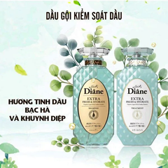 Dầu xả kiểm soát dầu Moist Diane Extra Fresh & Hydrate