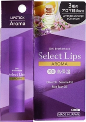 SON DƯỠNG MÔI CHỨA TINH DẦU THƠM OMI SELECT