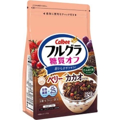 Ngũ cốc Calbee ít đường vị hoa quả và cacao