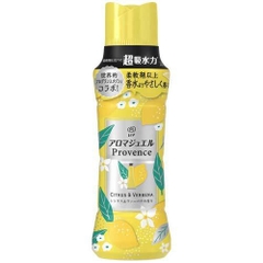 Viên xả vải khô lưu hương bền lâu, vải mềm thấm hút Lenor Happiness Aroma Jewel 420ml (Hoa cam)
