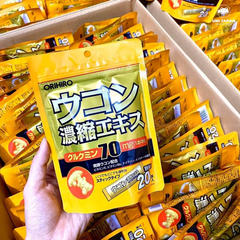 Bột nghệ giải rượu Orihiro Ukon 70mg túi 20 gói