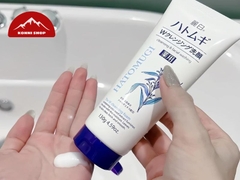 Sữa rửa mặt Kumano Reihaku Hatomugi trắng da 170g