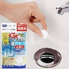 Set 4 viên sủi vệ sinh đường ống 10g