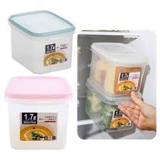 Hộp nhựa Yamada dáng cao 1.7L - trắng