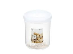 Hộp nhựa Inomata dáng cao tròn 570ml