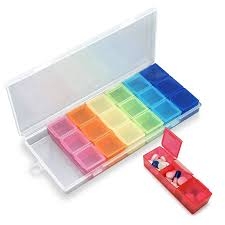 Hộp chia thuốc Yamada 3 ngăn x 7 hộp