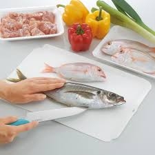 Thớt dẻo Inomata có viền - thái củ quả