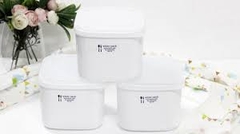 Hộp nhựa Nakaya White Pack vuông 1L