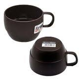 Cốc nhựa thấp Inomata 350ml - màu nâu