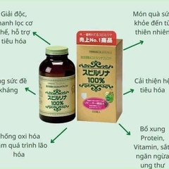 Viên uống tảo xoắn Algae Spirulina hộp 2200 viên