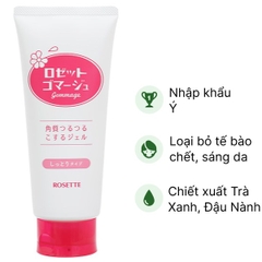 Gel tẩy da chết Rosette cho da khô 180g