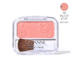 Phấn má hồng Cezanne Nutural Cheek 4g (4 màu) (10 - Orange Pink)