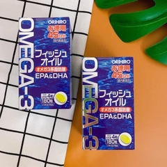 Viên uống Omega 3 Orihiro bổ sung DHA&EPA hộp 180 viên