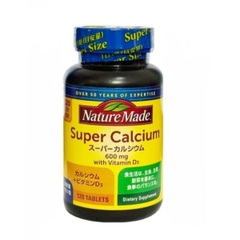 Viên bổ sung Canxi và Vitamin D Nature Made Supper Calcium