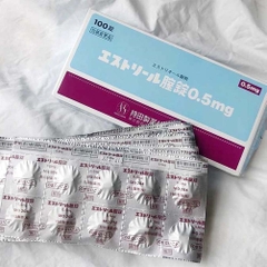 Viên đặt phụ khoa Nhật bản Mochida 0.5mg - 1 vỉ