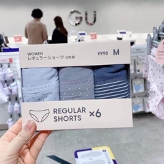 Quần chip GU size M (set 6 chiếc)