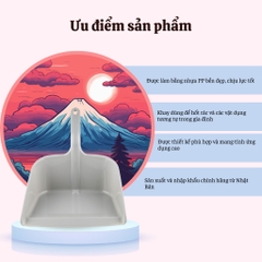 Xẻng hót rác Inomata tay cầm uốn cong