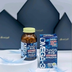 Viên uống Omega 3 Orihiro bổ sung DHA&EPA hộp 180 viên