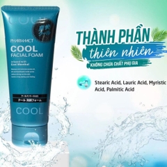 Sữa rửa mặt Pharmaact Cool cho nam tuýp 130g