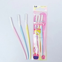 Set 3 dao cạo lông mày Kai Pretty