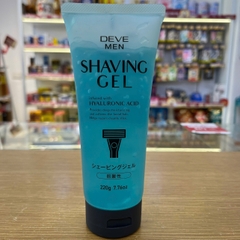 Gel cạo râu Kumano Deve dưỡng ẩm, làm mềm râu tuýp 220g