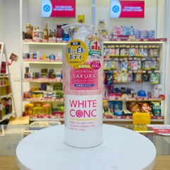 Sữa tắm dưỡng trắng da White ConC hương hoa anh đào 600ml (Phiên bản mùa xuân)